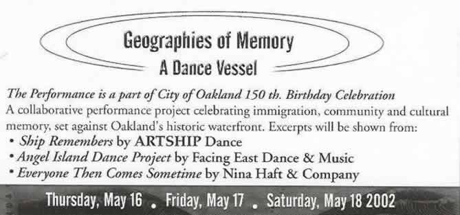 Geographies of Memory invitation details