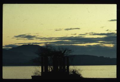 Abandoned Tempieto by Lake Maggiore, Italy
